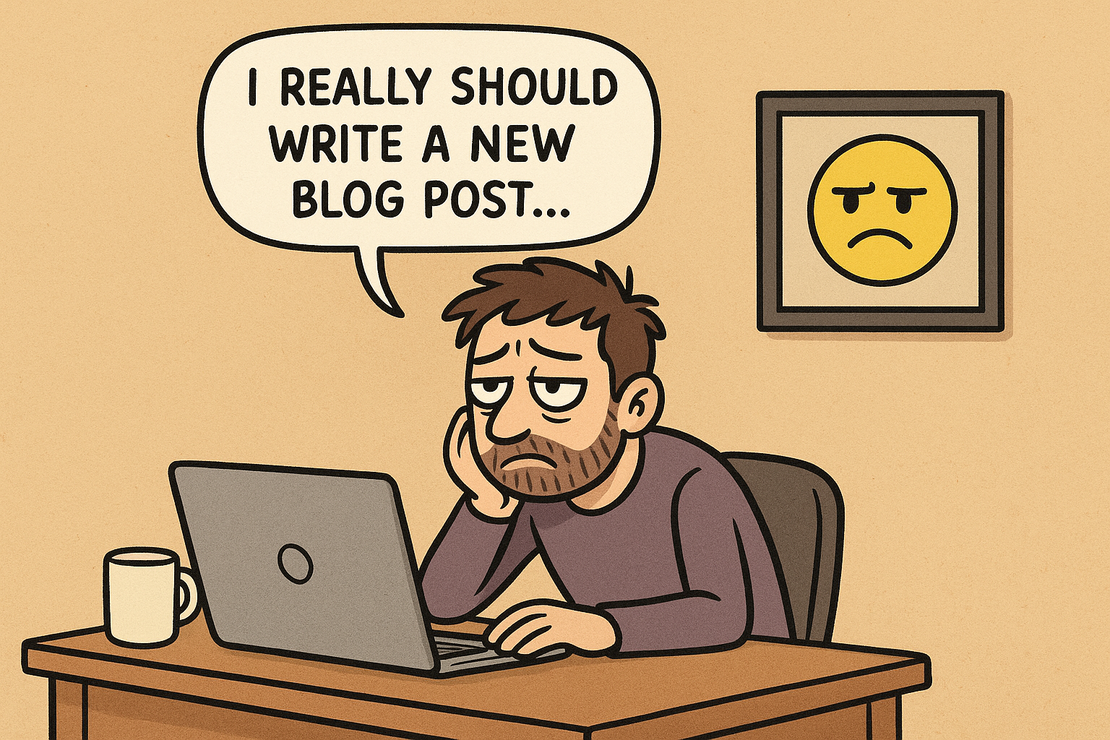 The Art of Not Writing (aka My Ongoing Masterclass in Procrastination)